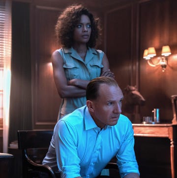 rory kinnear stars as tanner, naomie harris as moneypenny and ralph fiennes as m in no time to die