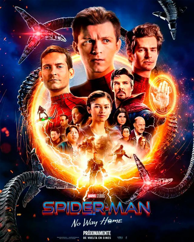 no way home spider man poster version extendida