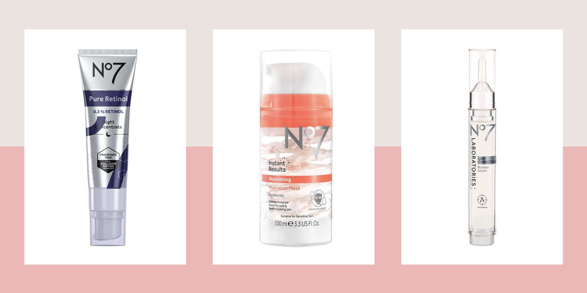 We try No7, the UK's top selling skincare brand.