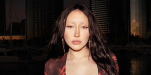 noah cyrus takes naked eyebrows to the next level