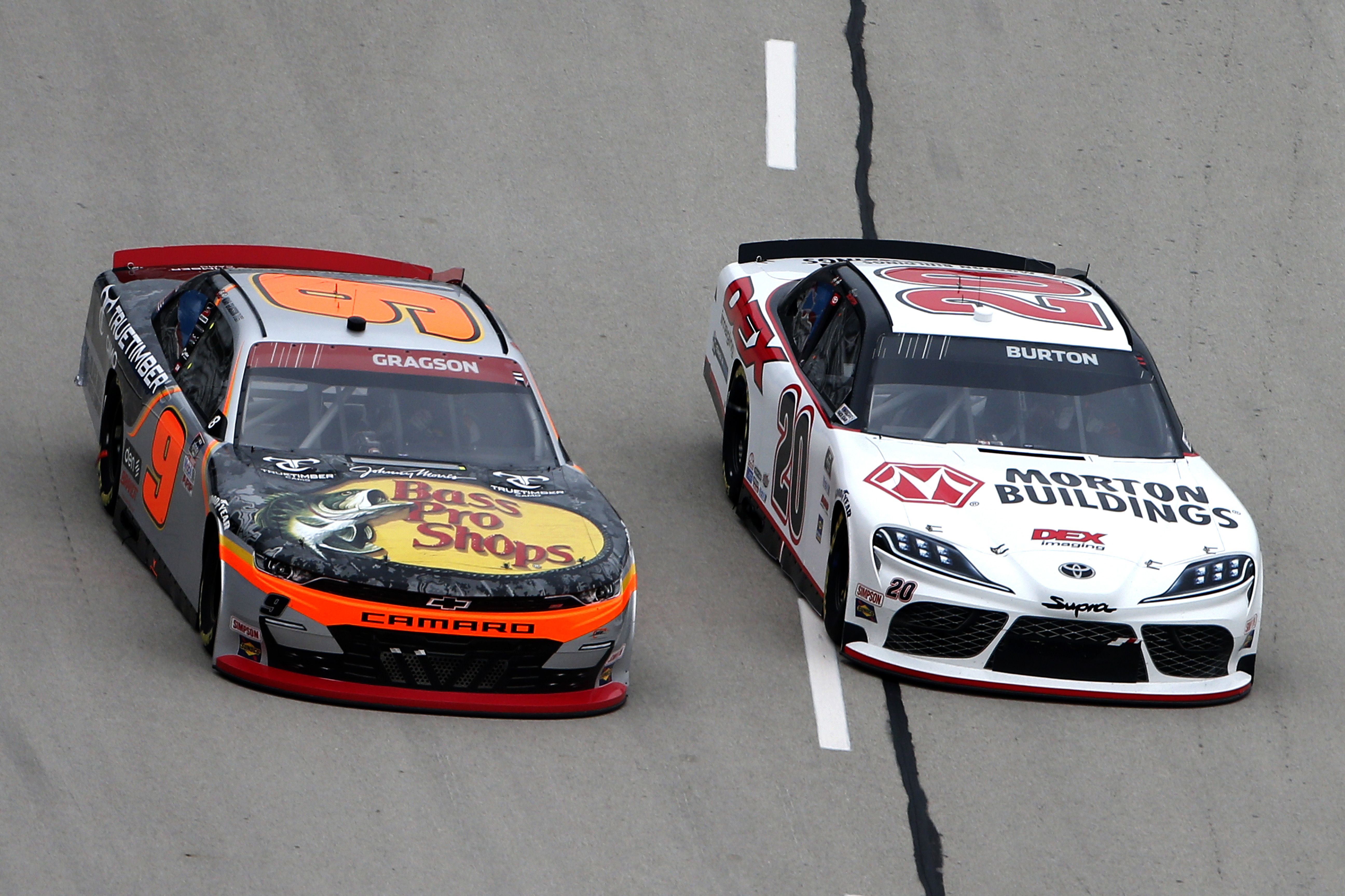 Harrison Burton Denies Noah Gragson Championship Race Shot