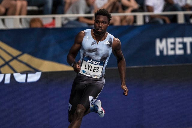 Noah Lyles en el Mitin de Paris 2019