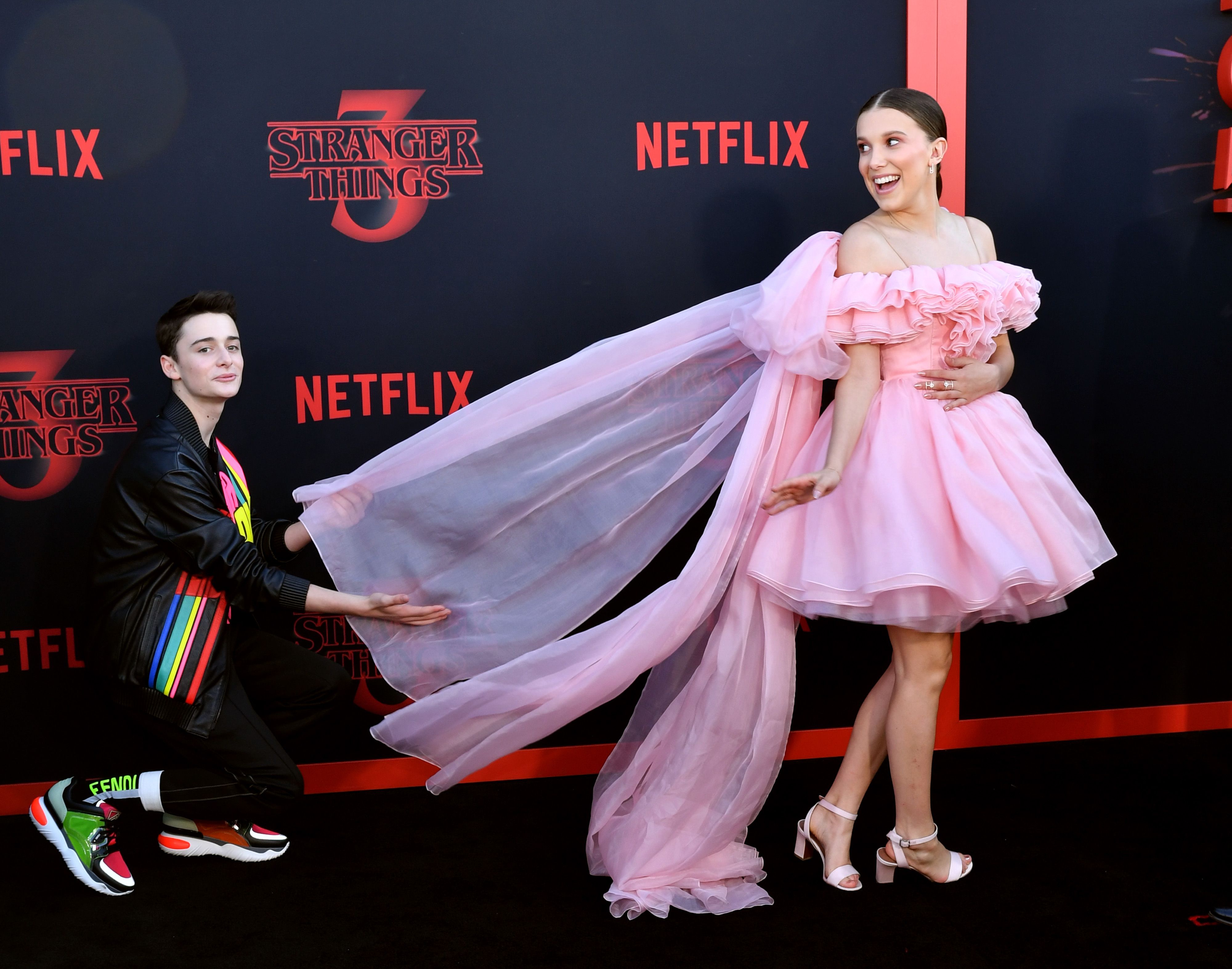 Netflix's 'Stranger Things' Season 4 premiere - Millie Bobby Brown