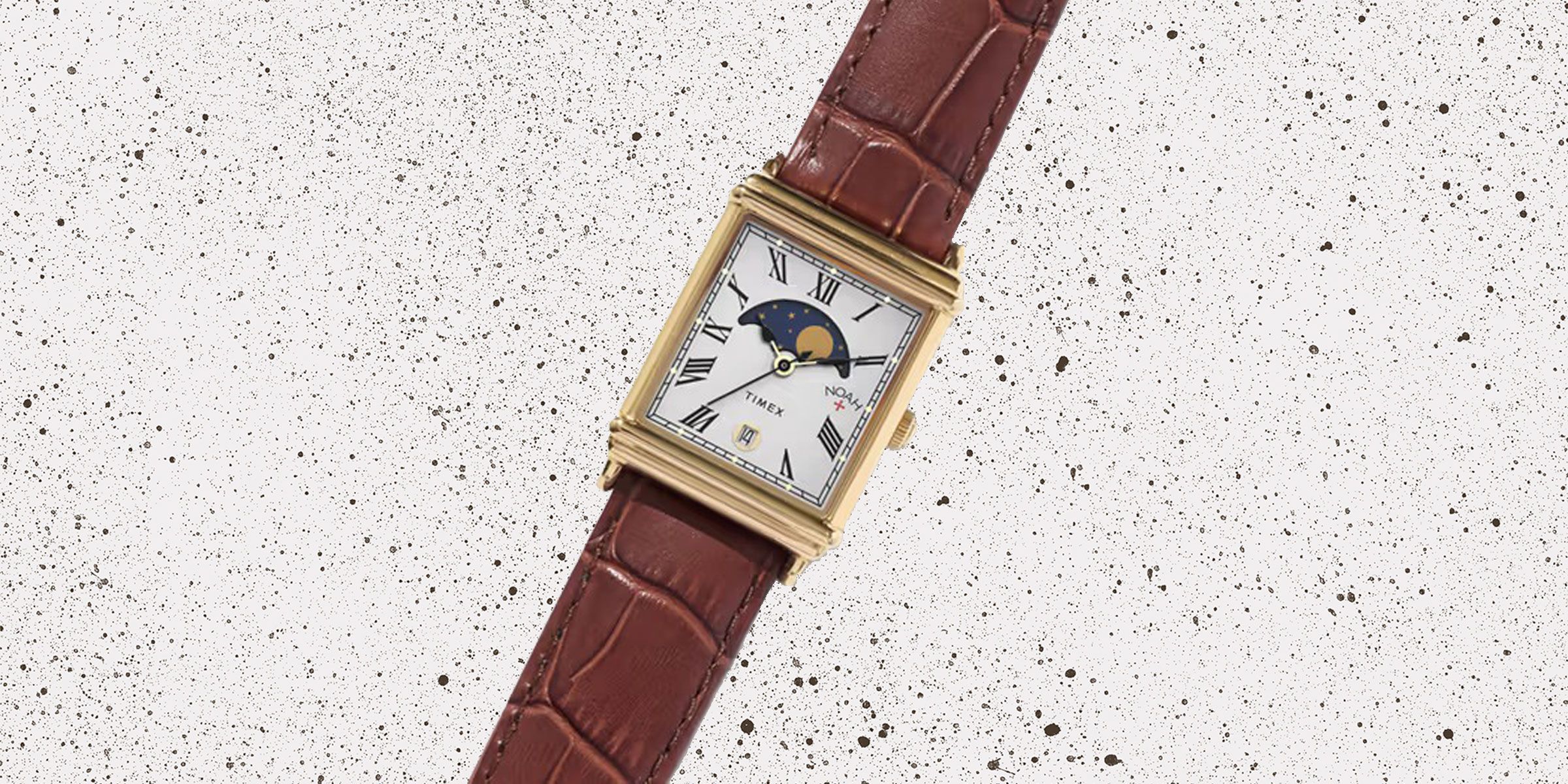 NOAH×TIMEX Moon Phase Watch ブラウン Noah x Timex Moon Phase Watch - Noah