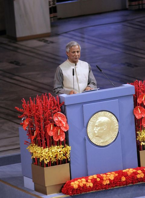 nobel peace prize ceremony at the city hall in oslo