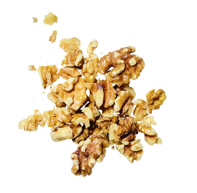 a handful of walnuts