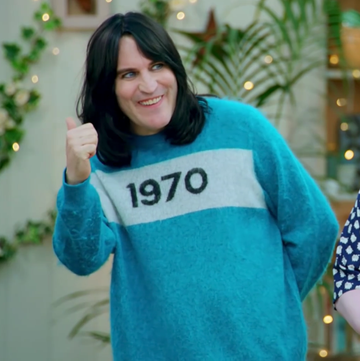 noel fielding bake off outfits