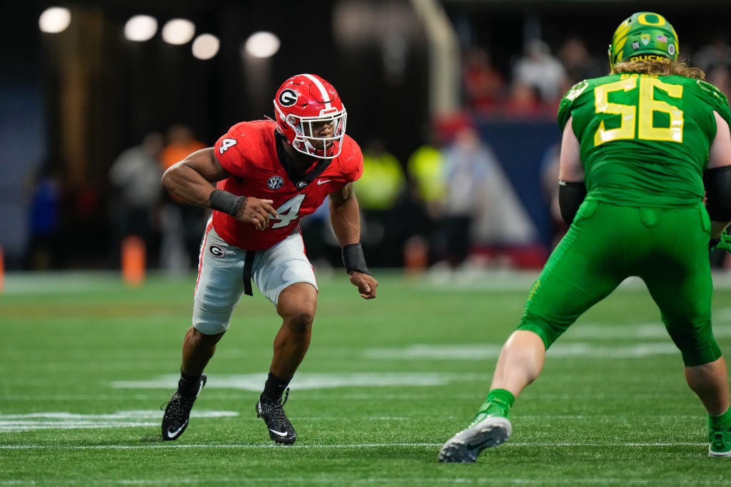 Defensive Linemen Run the 40-Yard Dash at 2023 NFL Combine: Nolan