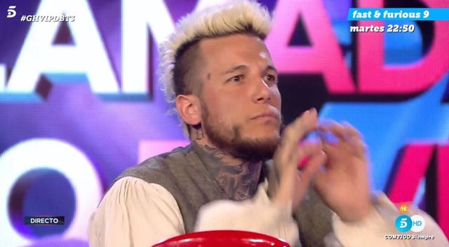 alex caniggia en gh vip