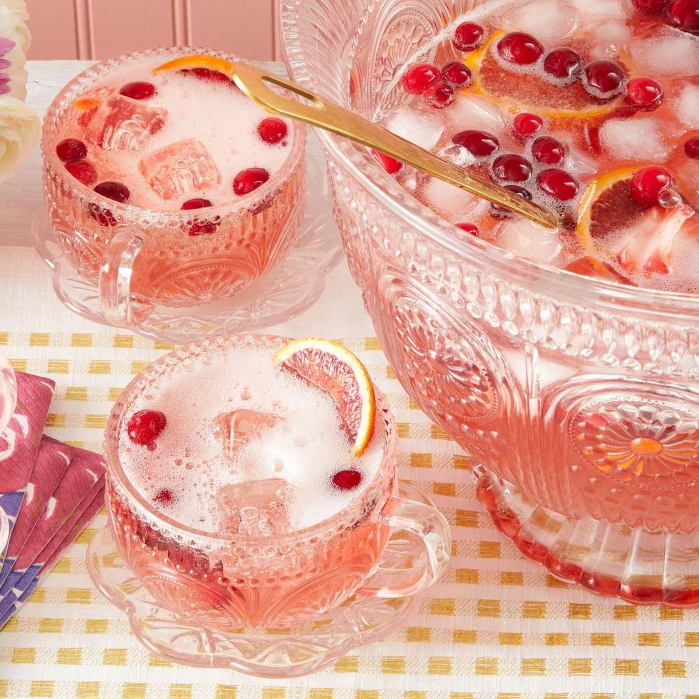 nonalcoholic christmas drinks champagne punch