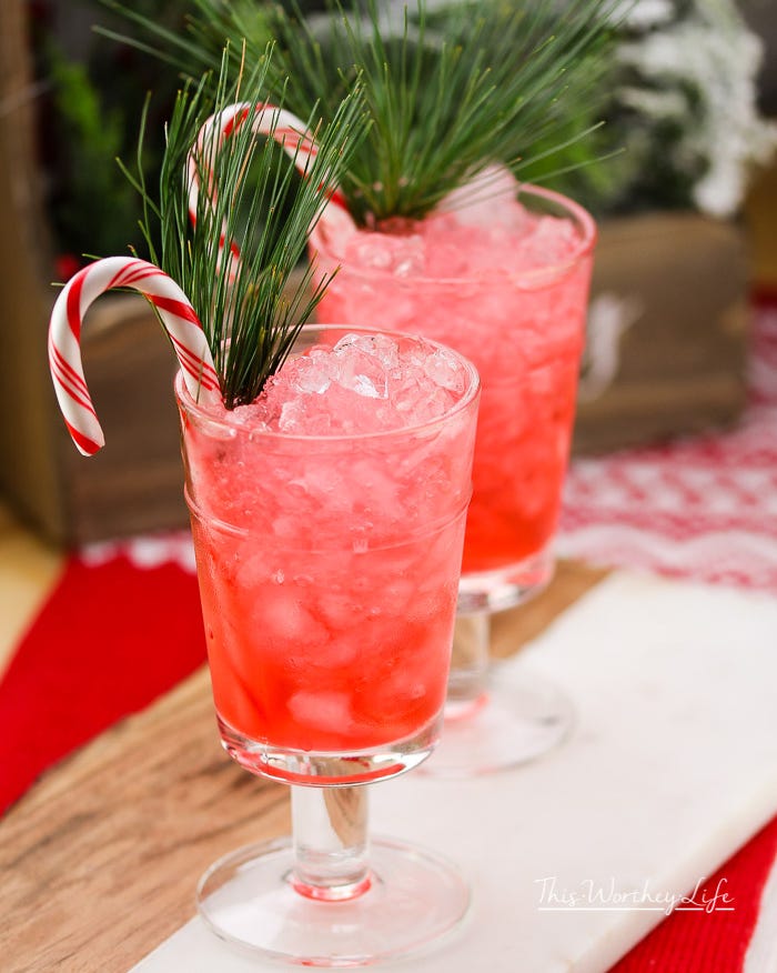 Non Alcoholic Christmas Punch - Cooking Carnival
