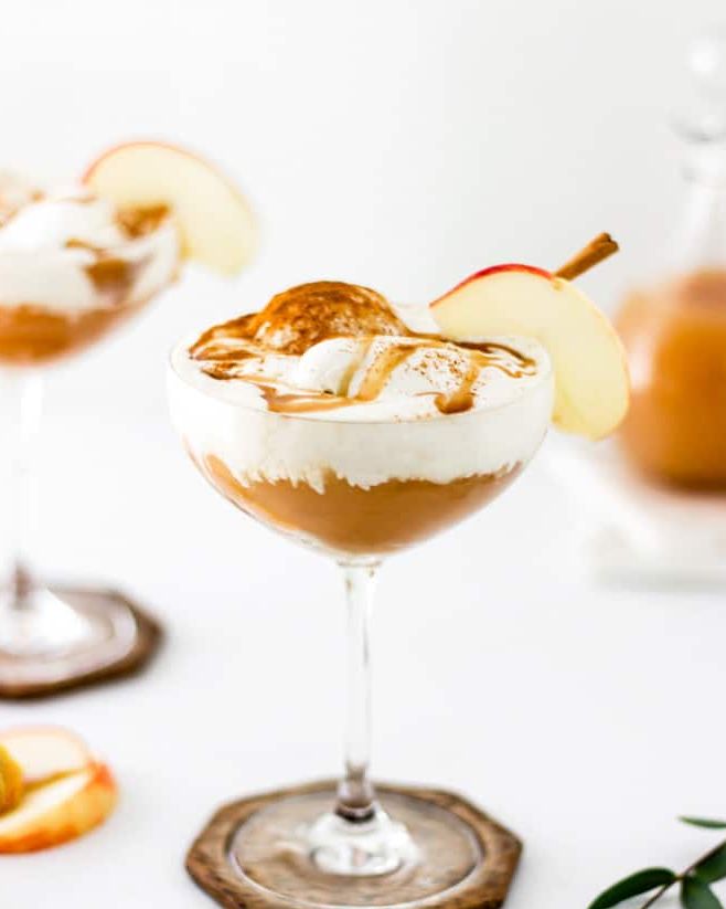 non alcoholic thanksgiving drinks apple cider floats