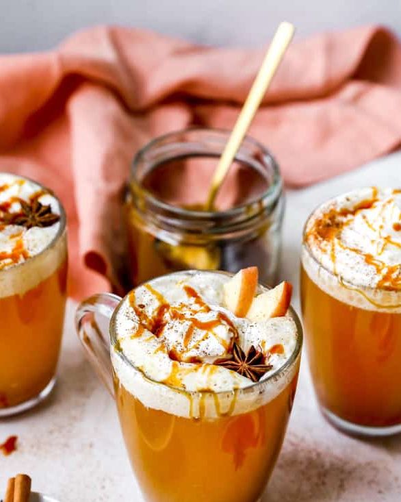non alcoholic thanksgiving drinks spiced apple cider