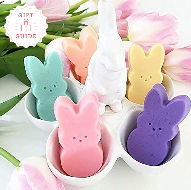 the sunbasil peeps shaped soap and the schleich bayala eggs are two good housekeeping picks for best non candy easter gifts