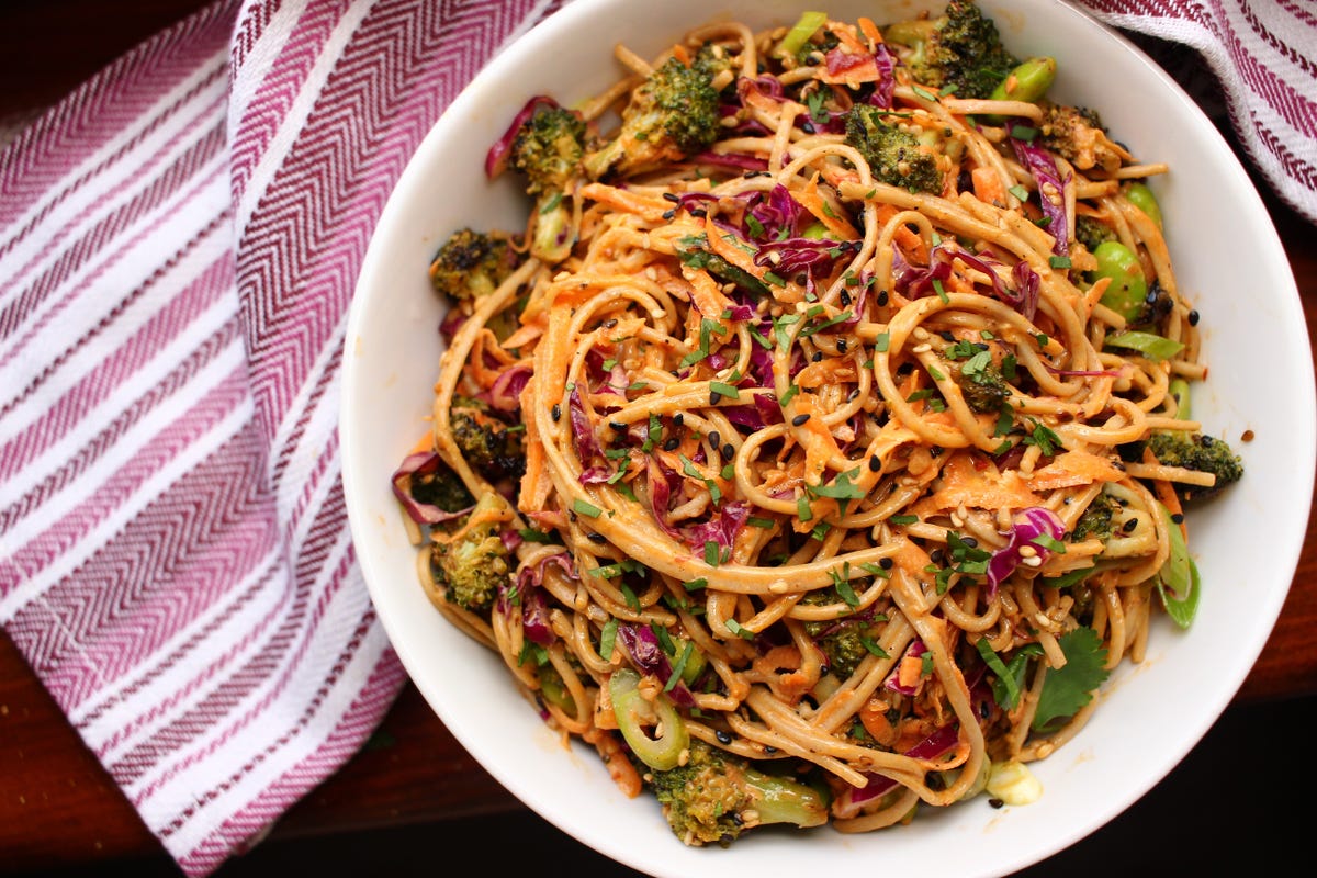 Best Noodle Salad Recipe - How To Make Noodle Salad