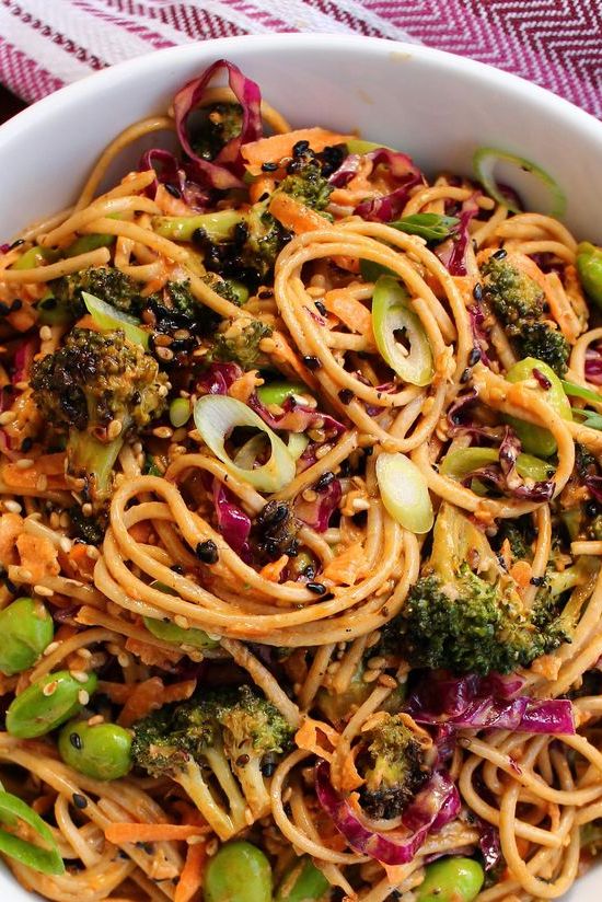 broccoli noodle salad delishcom
