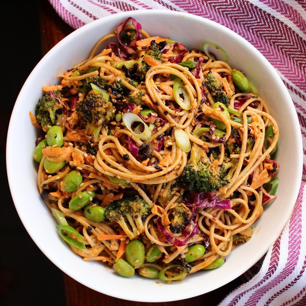 broccoli noodle salad delishcom
