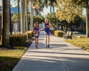 Hardlopen oudere hardlopers