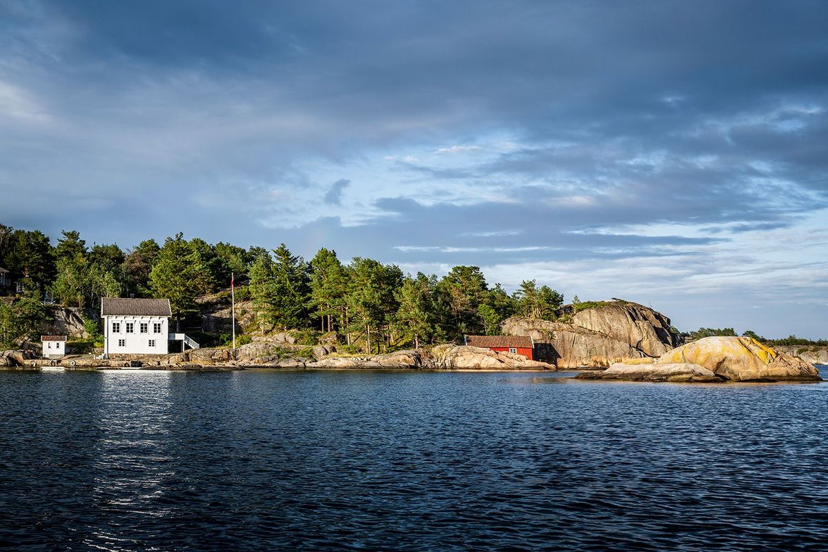 Het Noorse eilandje Sandya telt slechts zon tweehonderd bewoners