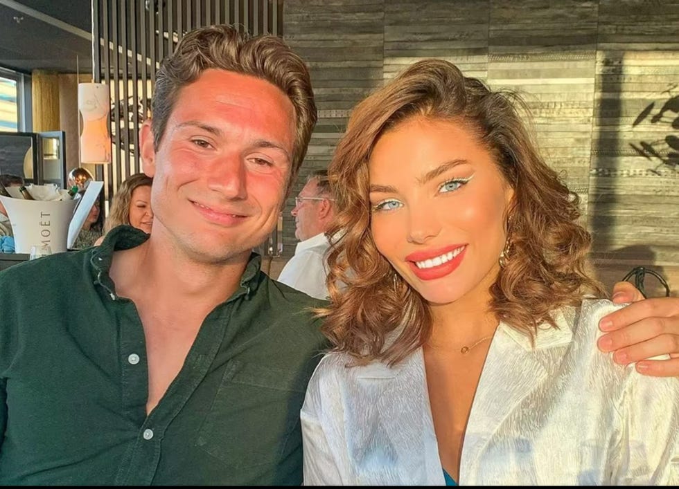 marius borg, hijo de la princesa mettemarit de noruega, y su nueva novia, nora haukland