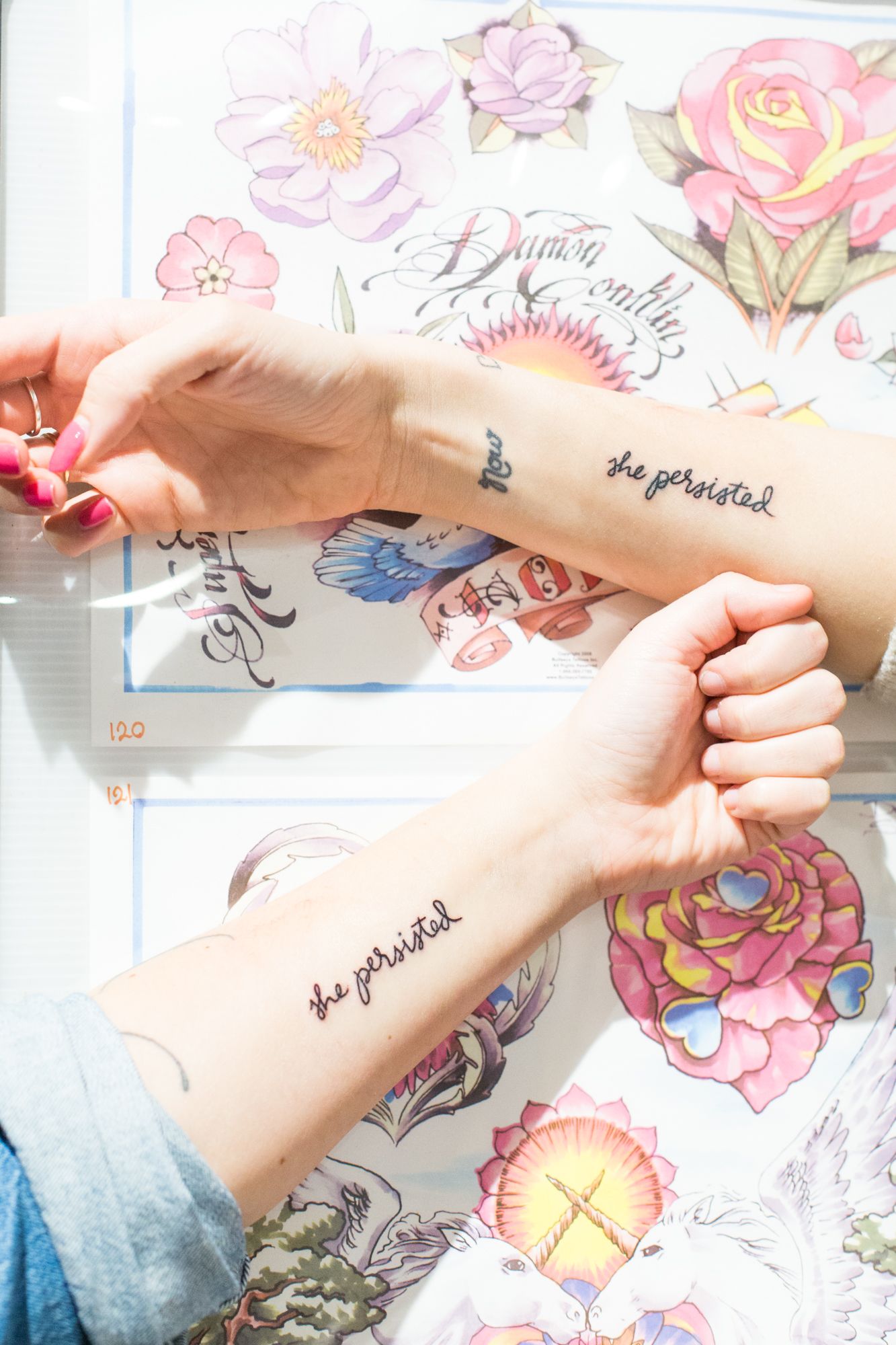 Venetian Tattoo Gathering : Tattoos : Cory Ferguson : matching forearms