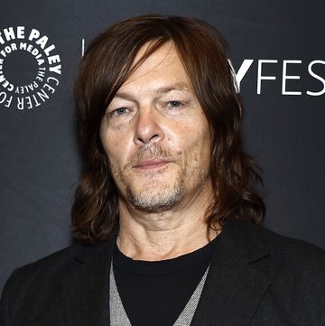 norman reedus attends the walking dead event during the 2022 paleyfest ny at paley museum on october 08, 2022 in new york city