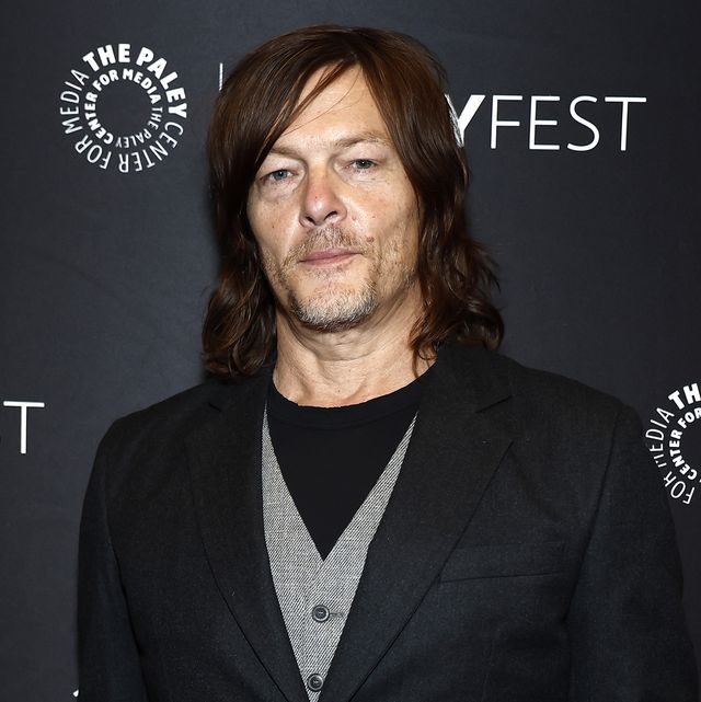 norman reedus attends the walking dead event during the 2022 paleyfest ny at paley museum on october 08, 2022 in new york city