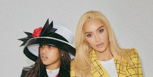 north west and kim kardashian as their clueless characters