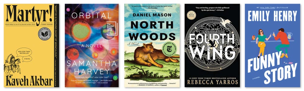 books, northern california bestsellers, trade paperback fiction