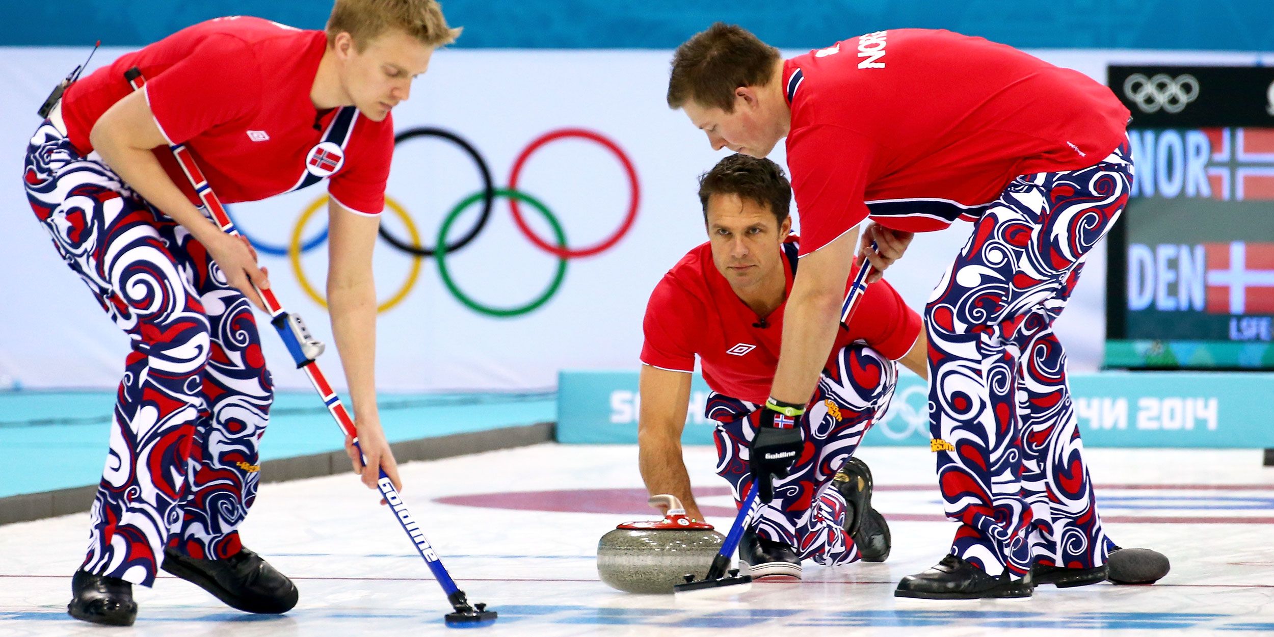 Norway's Crazy Olympic Curling Pants Are Back and Better Than Ever
