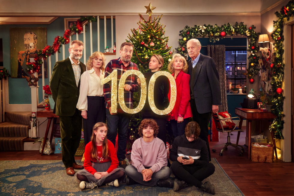 Not Going Out marks 100 episodes with Christmas special