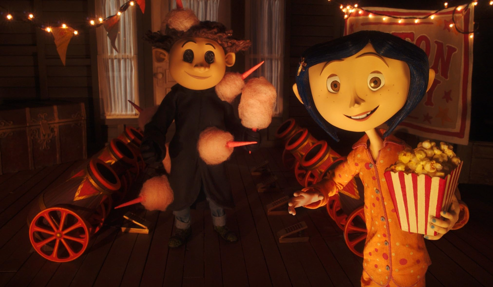 not scary halloween movies coraline
