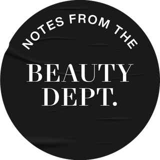 notes from the beauty department