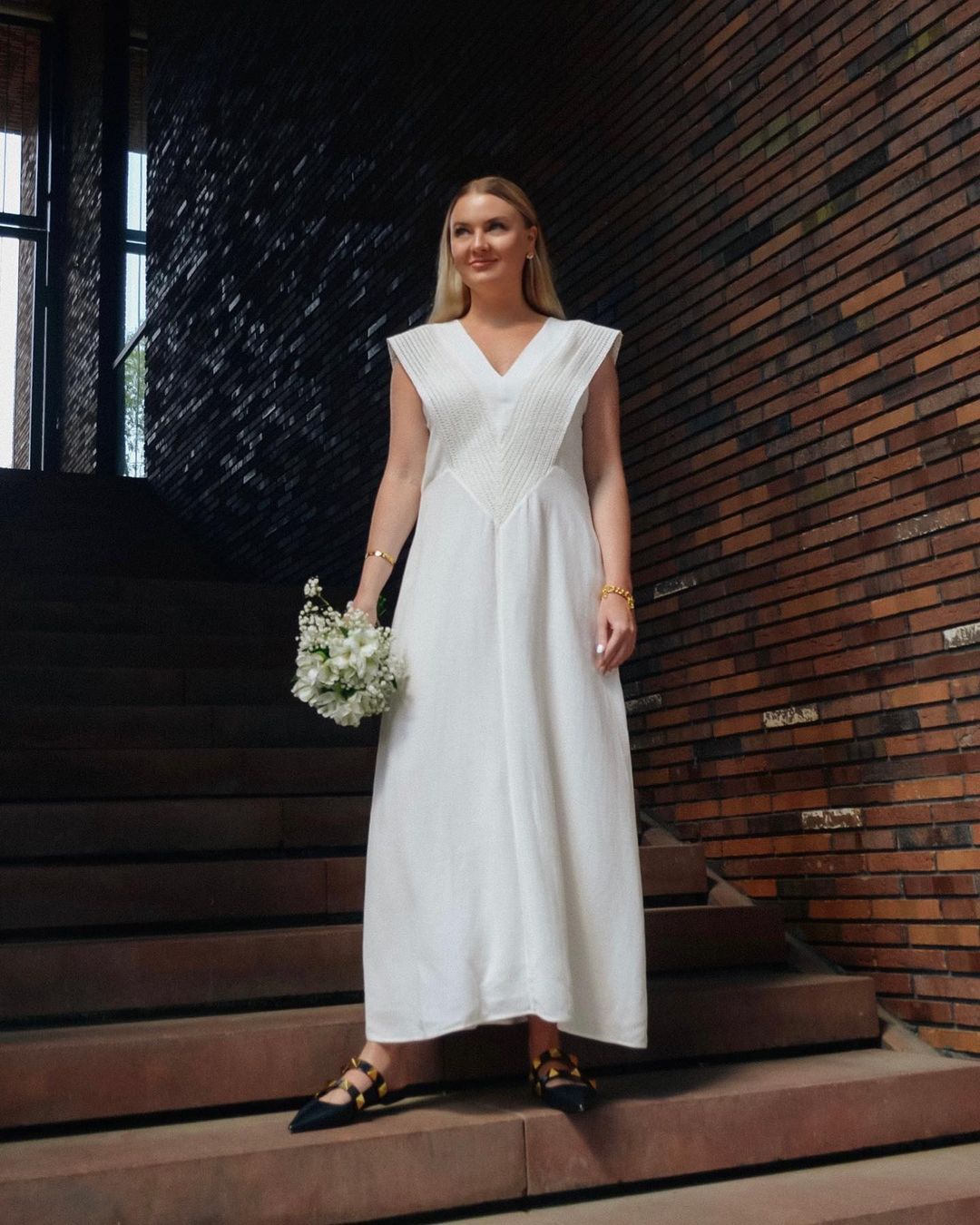 Vestido novia 2025 massimo dutti