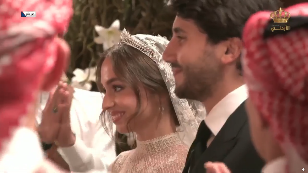 iman de jordania boda