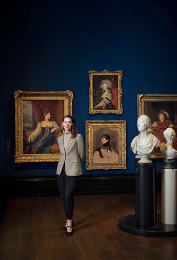 portrait of victoria siddall director of the national portrait gallery photography by rachel louise brown telegraph media group holdings limited 2025