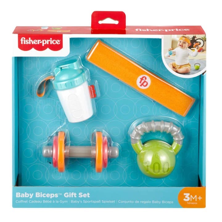 fisher price baby biceps gift set
