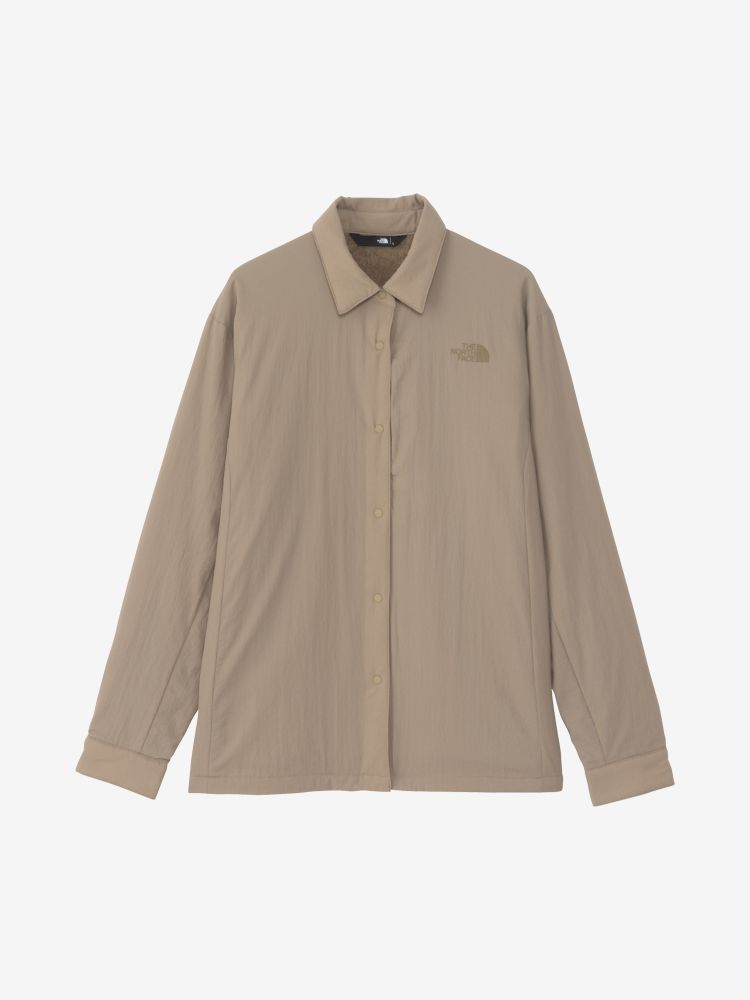 a brown jacket with a white shirt