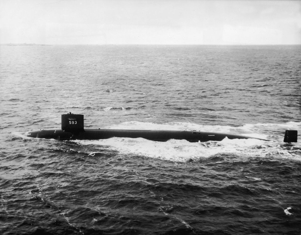 'USS Thresher' On Course