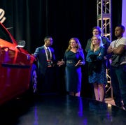 american auto    pilot    picturedl r michael benjamin washington as cyrus, ana gasteyer as katherine, humphrey ker as elliot, harriet dyer as sadie, tye white as jack    photo by greg gaynenbc