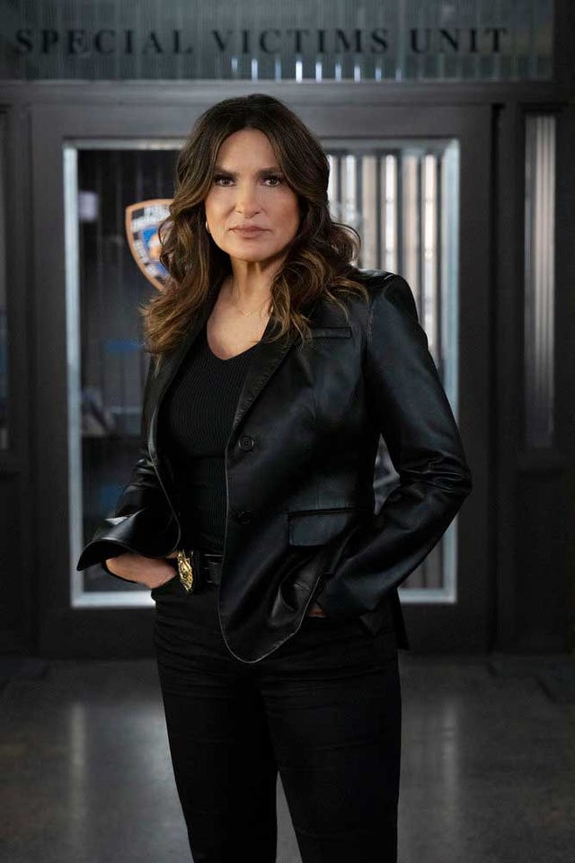 mariska hargitay as captain olivia benson