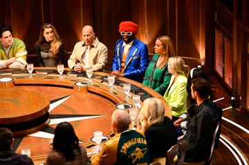 the traitors revenge is a dish best served cold episode 302 pictured l r tom sandoval, chrishell stause, tony vlachos, bob the drag queen, robyn dixon, britney haynes, ciara miller, dylan efron, photo by euan cherrypeacock