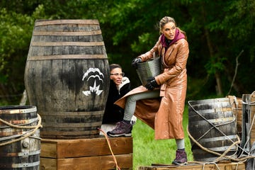 the traitors a dysfunctional family episode 306 pictured l r dolores catania, chrishell stause photo by euan cherrypeacock