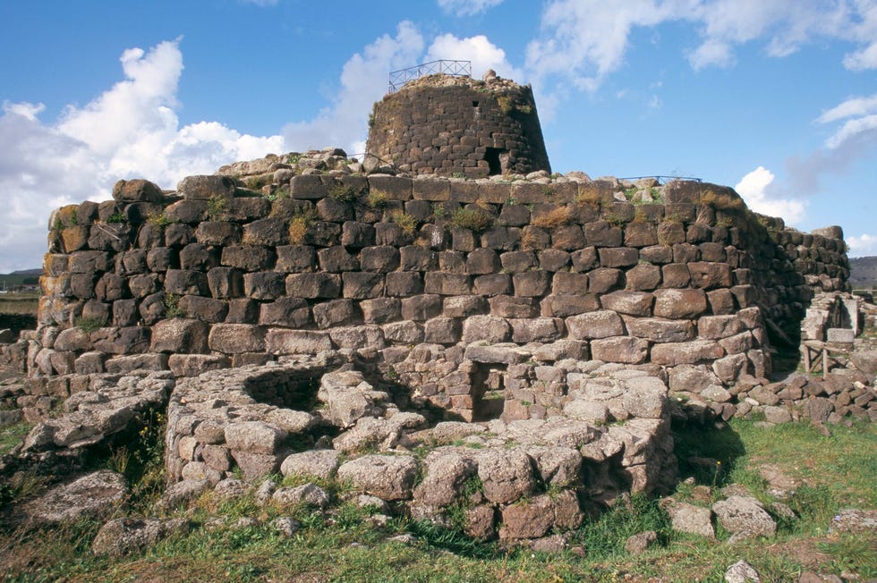 Nuraghe ruins in Sardinia, Italy