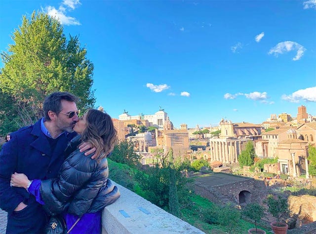 Nuria Roca de viaje