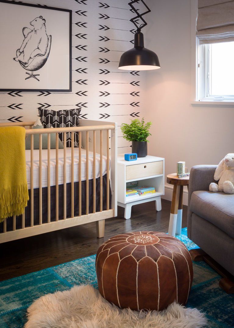 Ottoman for baby outlet room