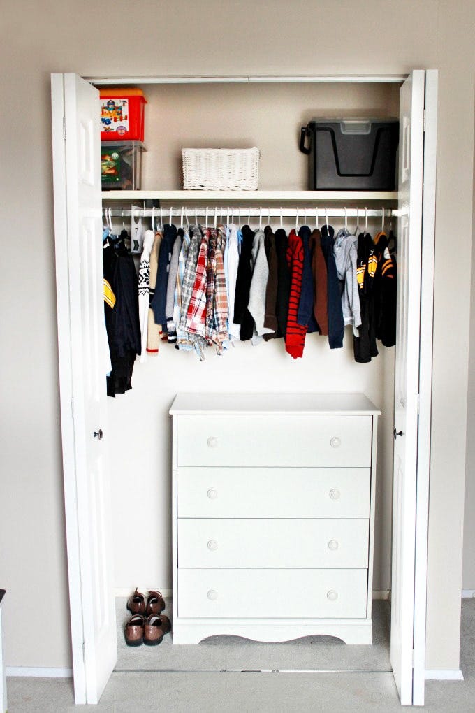 closet nursery ideas