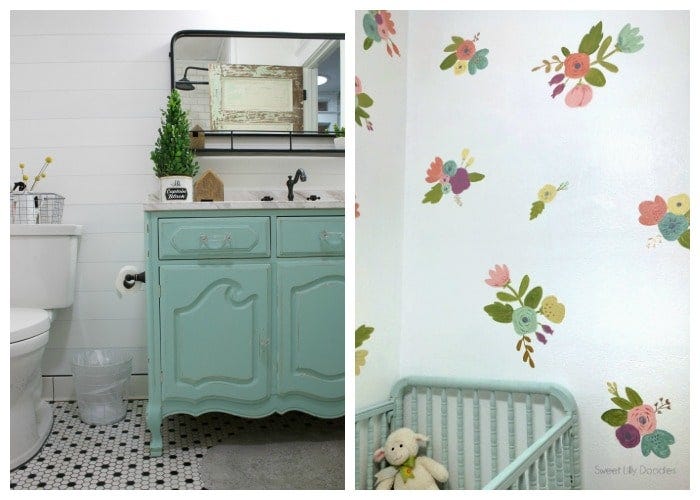 peel and stick wallpaper nursery ideas