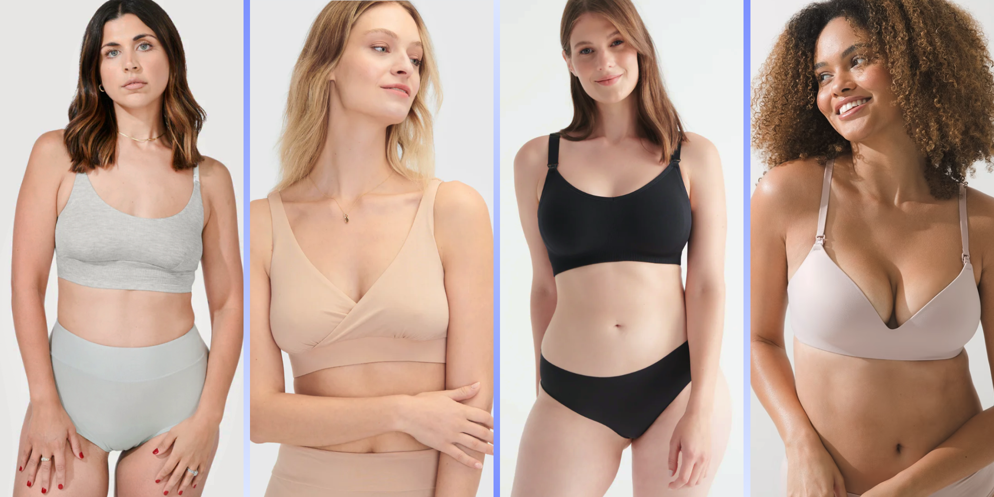 Top 4 Most Supportive Nursing Bras for Large Breasts - Best Maternity Bras  For Big Boobs
