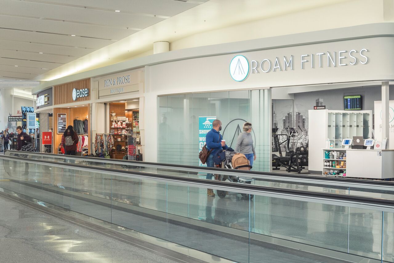 Roam Fitness Aims to Expand Into Airport Terminals Nationwide